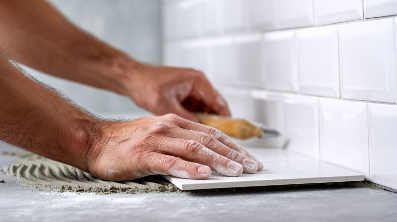 Backsplash Repair detail